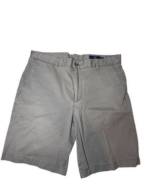 Vineyard Vines Gray Flat-Front  Shorts